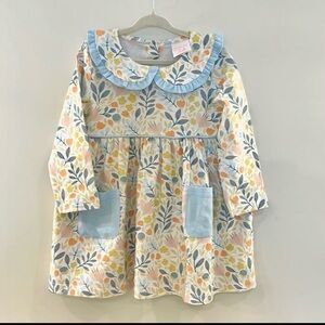 NWOT Stitchy Fish “Foliage Frenzy” Pocket Dress, 24M